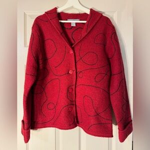 Vintage 100% Wool Cardigan